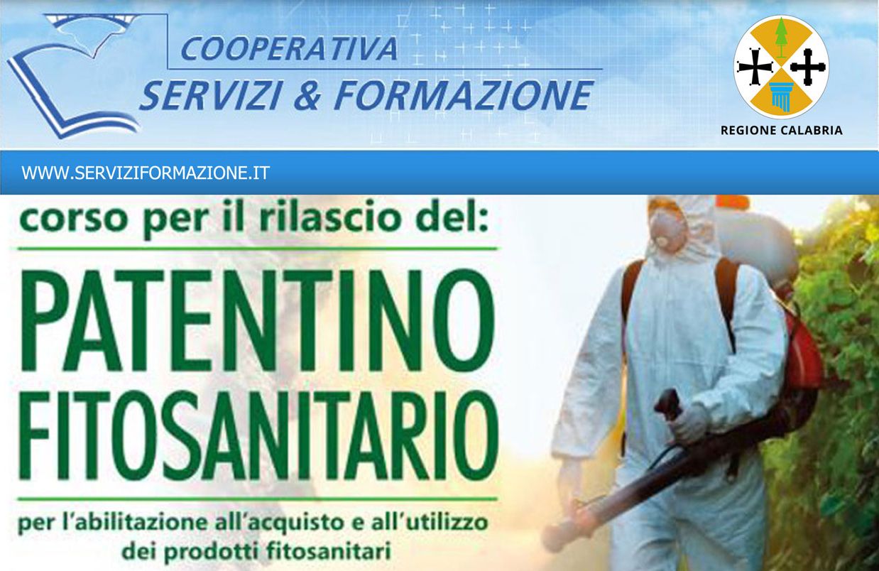 CORSO PATENTINO FITOSANITARIO