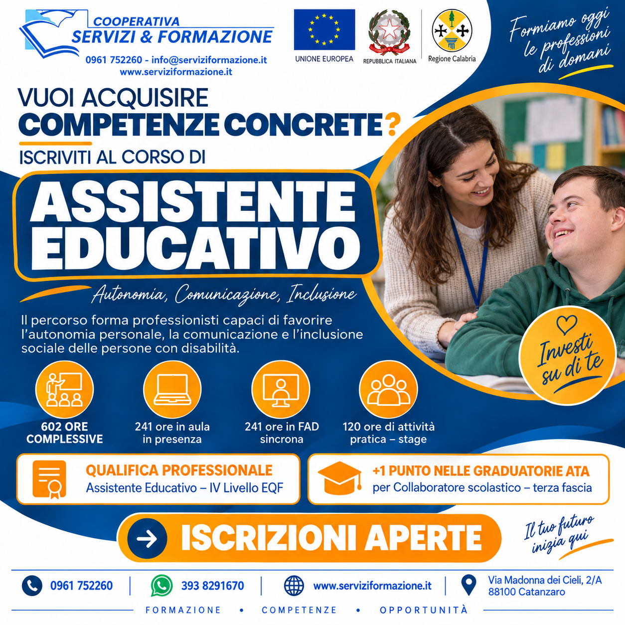 Corso Assistente Educativo